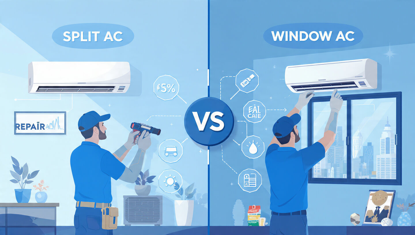 Split AC vs Window AC in Bahrain