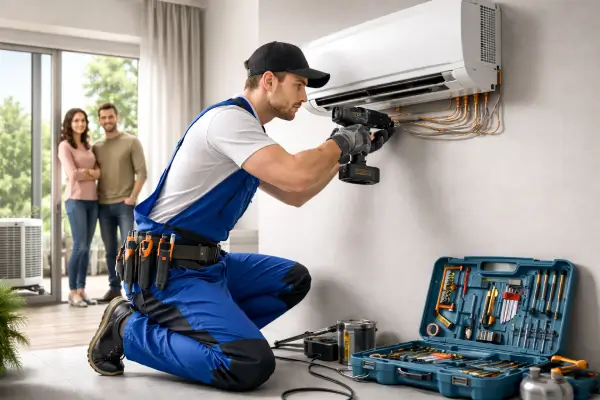 Professional AC installation in Bahrain