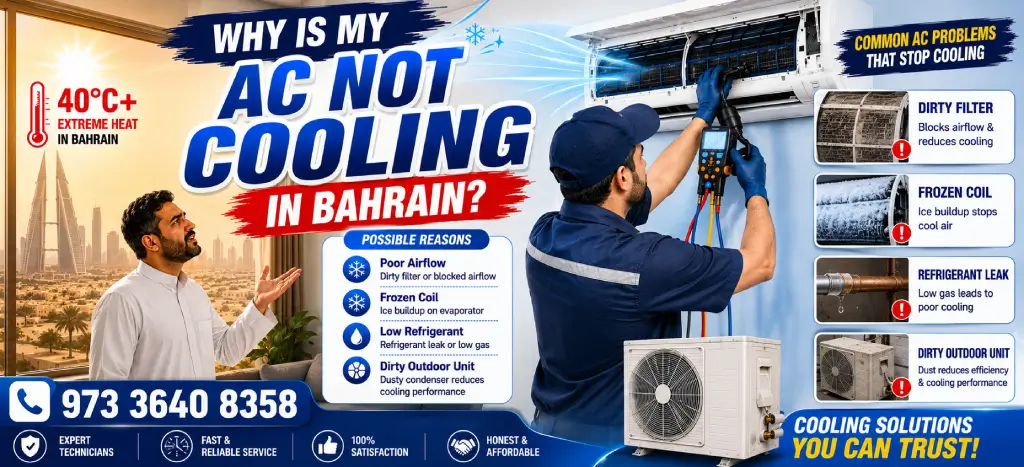 Why Is My AC Not Cooling in Bahrain